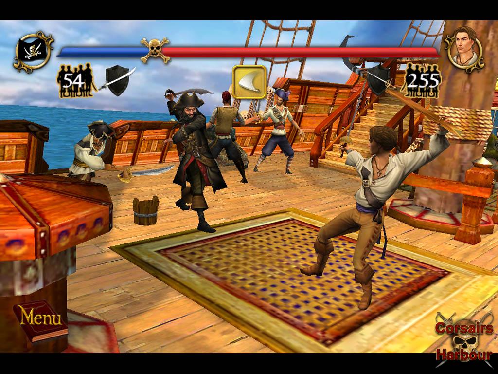Видео игра пираты